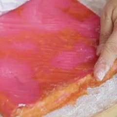 cách làm bánh mochi tam giác