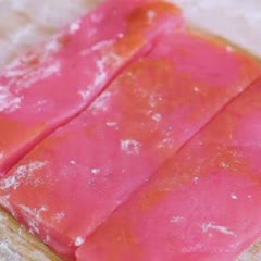 cách làm bánh mochi tam giác