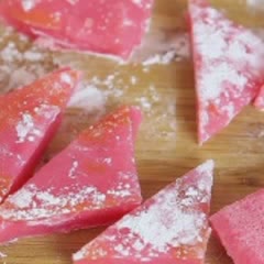 cách làm bánh mochi tam giác