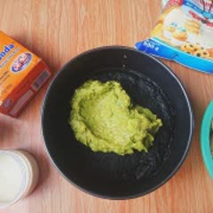 Cách làm Bánh Mousse bơ matcha