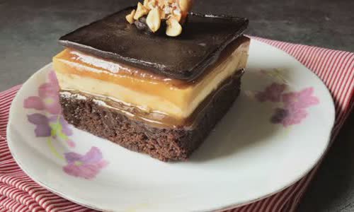 Cách làm Bánh Mousse Kẹo Snicker ngọt lịm mềm béo tại nhà