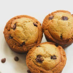 Cách làm Bánh muffin chuối chocolate chip