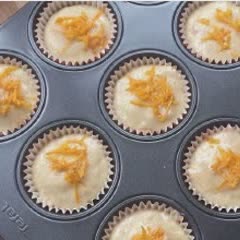 Cách làm banh muffin quýt