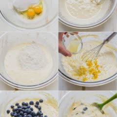 Cách làm bánh muffin việt quất