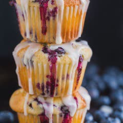 Cách làm bánh muffin việt quất