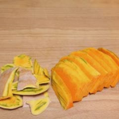 Cách làm bánh nếp bí đỏ dừa nạo
