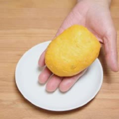 Cách làm bánh nếp bí đỏ dừa nạo
