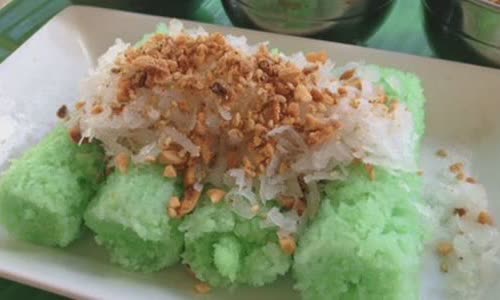 Cách làm bánh ống lá dứa Trà Vinh