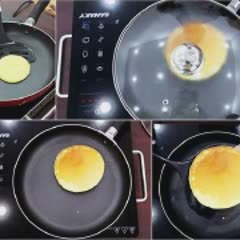 Cách làm bánh pancake bằng chảo chống dính