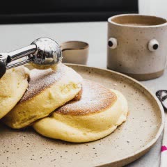 Cách làm Bánh Pancake Nhật Bản - Fluffy Japanese Pancake