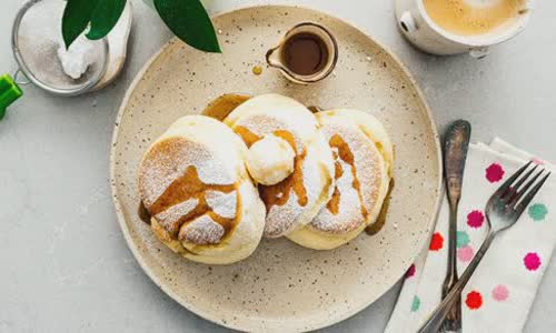 Cách làm Bánh Pancake Nhật Bản - Fluffy Japanese Pancake