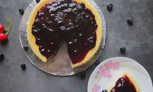 Cách làm Bánh Phô Mai Mascarpone Mứt Việt Quất thơm ngon