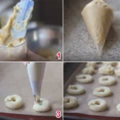 Cách làm Bánh Quy Bơ Danisa giòn tan béo thơm hấp dẫn