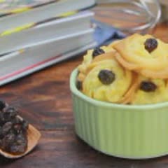 Cách làm Bánh Quy Bơ Nho Khô thơm lừng và giòn tan