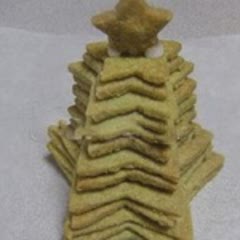 Cách Làm Bánh Quy Trà Xanh Hình Cây Thông Đơn Giản