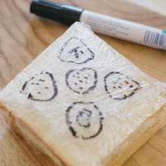 Cách làm Bánh Sandwich Kẹp Kem Trái Cây tươi đẹp mắt