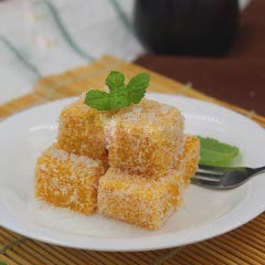 Cách làm bánh sữa bí đỏ