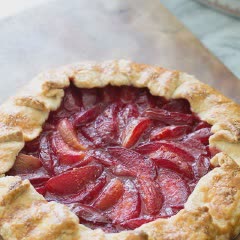 Cách làm Bánh tart mận