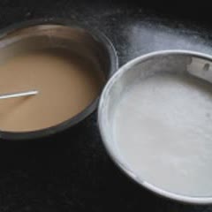 Cách làm Bánh Trà Dừa Xếp Lớp độc đáo, đổi vị ngày mưa