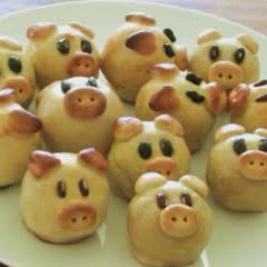 Cách Làm Bánh Trung Thu Nướng Hình Heo Đẹp Mắt