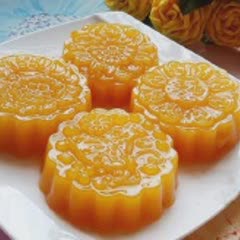 Cách làm bánh trung thu rau câu vị xoài