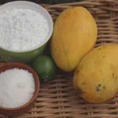 Cách Làm Bánh Xoài Dẻo Với Bột Bắp Cực Thơm Ngon