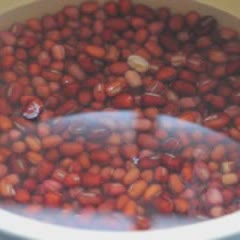 Cách làm bột bơ đậu đỏ