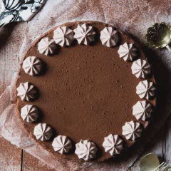 Cách làm cheesecake chocolate không cần nướng