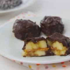 Cách làm Chuối bọc chocolate