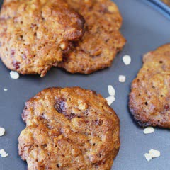Cách làm Cookies Bơ Đậu Phộng Mâm Xôi giòn rụm bổ dưỡng 