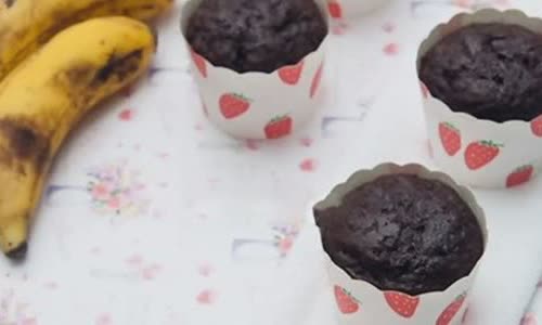 Cách Làm Cupcake Chocolate Chuối Xốp Mềm Thơm Ngon