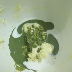 Cách làm Kem tiramisu trà xanh đậu đỏ