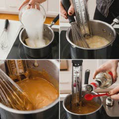 Cách làm Kẹo đường bơ chocolate