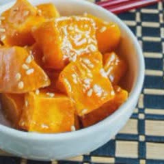 Cách làm Khoai lang chiên sốt caramel