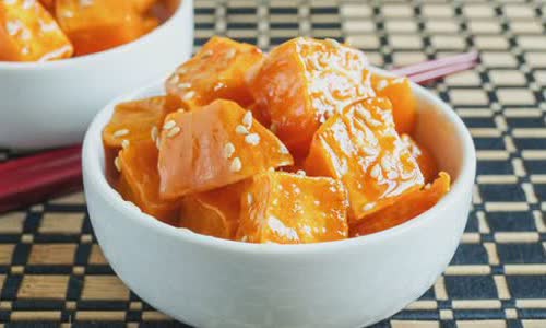 Cách làm Khoai lang chiên sốt caramel