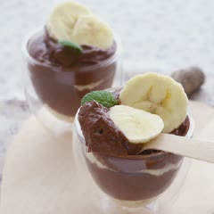 Cách làm Mousse chocolate chuối