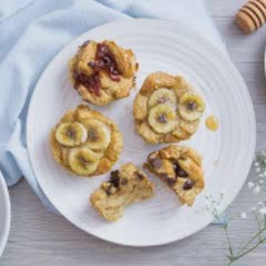 Cách Làm Muffin Chuối Nướng Đơn Giản Cho Bé Ăn Vặt