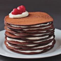 Cách làm Pancake Chocolate thơm ngon ngọt dịu ngay tại nhà