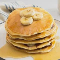 Cách làm pancake chuối kiểu Mỹ