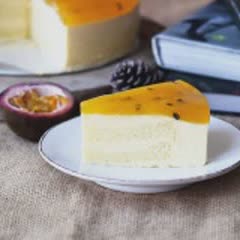 Cách làm Passion Fruit Cheesecake mềm, mọng, đẹp mắt