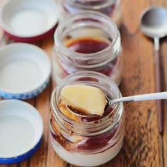 Cách làm pudding đậu nành caramel