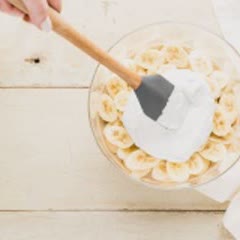 Cách làm Pudding chuối vani