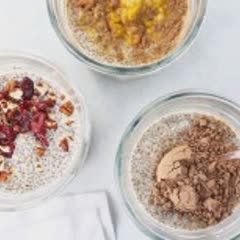 Cách làm Pudding hạt chia