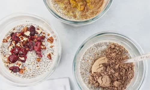 Cách làm Pudding hạt chia