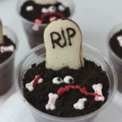 Cách Làm Pudding Nghĩa Địa Độc Đáo Ngày Halloween