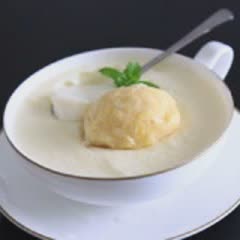 Cách làm Pudding sữa sầu riêng
