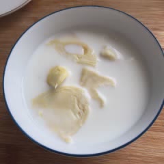 Cách làm Pudding sữa sầu riêng