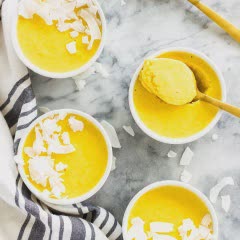 Cách làm Pudding xoài dẻo