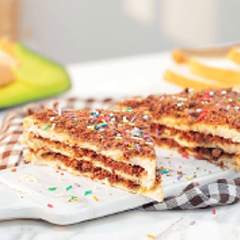Cách làm sandwich kikat Banacado vị bơ chuối chocolate