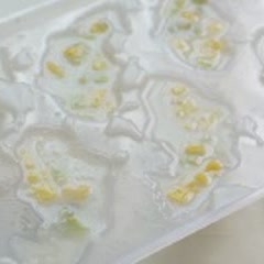 Cách làm thạch dừa trái cây hình cá
